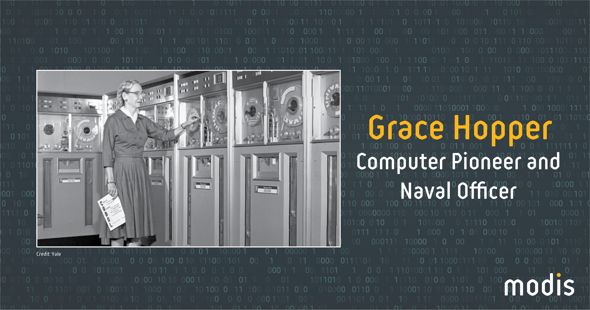 Grace Hopper, computer pioneer and naval officer